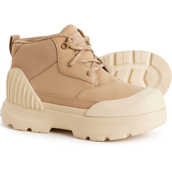 NWOB $140 UGG Women's Neumel X Boot Rain Waterproof Winter Sand Booties Beige - Picture 1 of 11